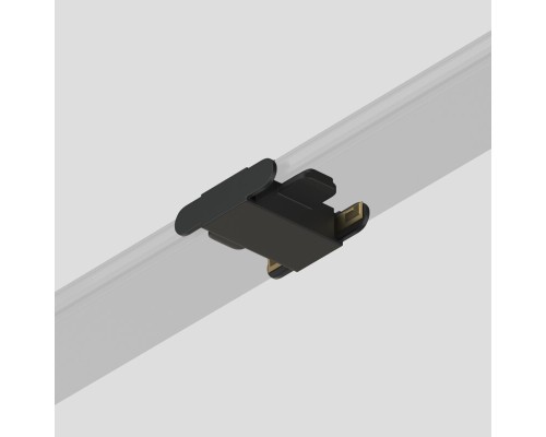Соединитель прямой для треков Air, серия Base, пластик, чёрный