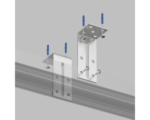 TR3045-AL Уголок регулируемый для закладных профилей ( комплект 2 шт)