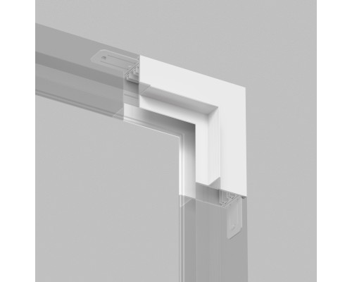 TR2118-WH Угол стена-потолок встраиваемый под ГКЛ SMART, белый