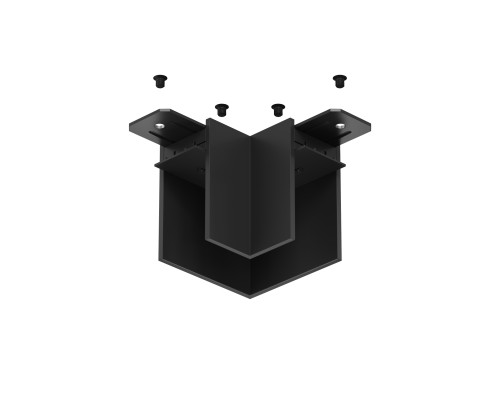 TR2102-BK Угловой соединитель для шинопровода SMART черный