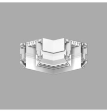TR2026-WH Угловой элемент 90° трека SMART ONE, алюминий, белый