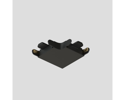 Соединитель угловой 90°, потолок–потолок, для треков Air, серия Base, пластик, чёрный