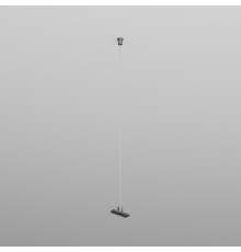 TR5718-DN Механический подвес для трека SHINE BASE, 48V DC, IP20, 2м, темный никель, алюминий