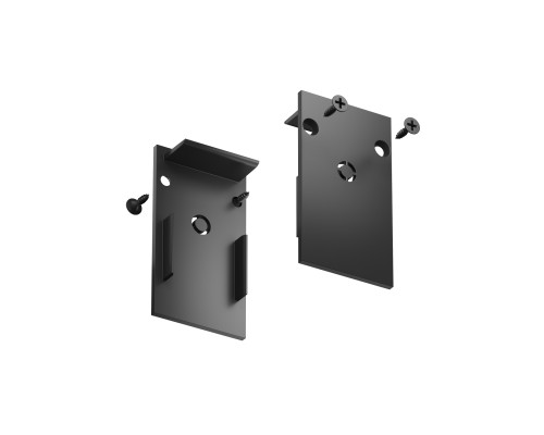 TR2107-BK Торцевые заглушки для шинопровода SMART черные (комплект 2 шт)