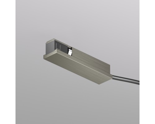 TR5721-DN Подвод питания универсальный (середина/торец) для трека SHINE BASE, 48V DC, IP20, темный никель, алюминий