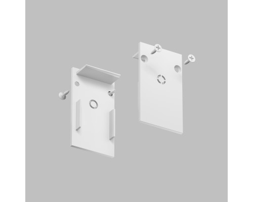 TR2107-WH Торцевые заглушки для шинопровода SMART белые (комплект 2 шт)