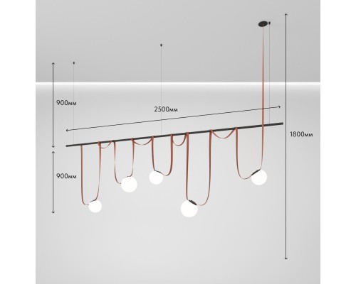 Комплект ременной трековой системы Belty на штанге Rod