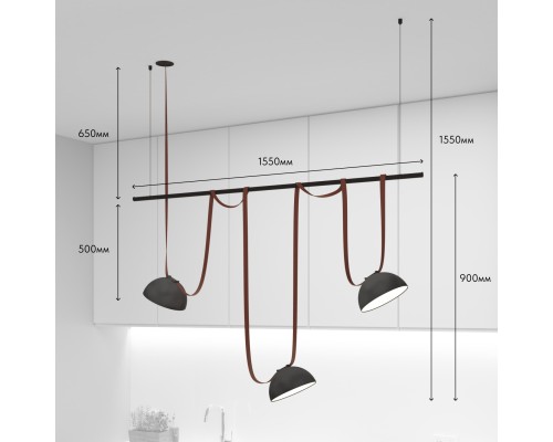 Комплект ременной трековой системы Belty на штанге Rod