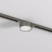 DK5761-DN Светильник для трека SHINE FLOW со светодиодом, D74*H28, 48V DC, 6W, RA?90, 3000K, IP20, темный никель, алюминий