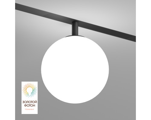 DK8051-BK Рассеивающий светильник SMART MOON 5W DIM 3000K-6000K, ?130мм, черный, акрил