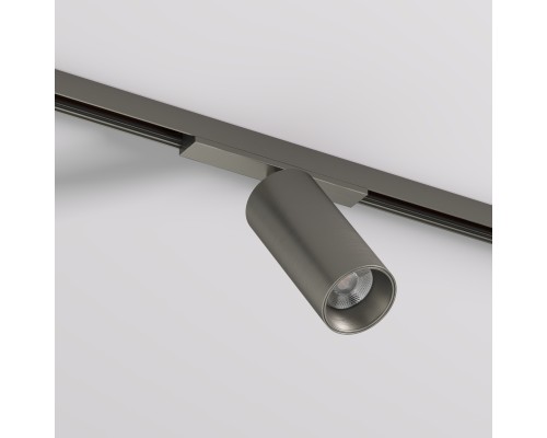 DK5741-DN Светильник для трека SHINE SPOT со светодиодом, D45*H100, 48V DC, 10W, RA?90, 3000K, IP20, темный никель, алюминий
