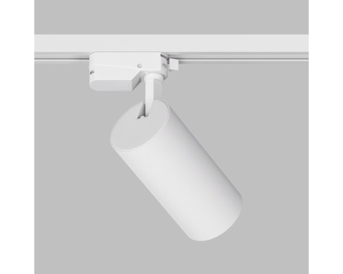 DK6454-WH Трековый светильник SOLID KOPER, 145мм, d70, 220V, LED 4000K, 24W, IP20, белый, алюминий