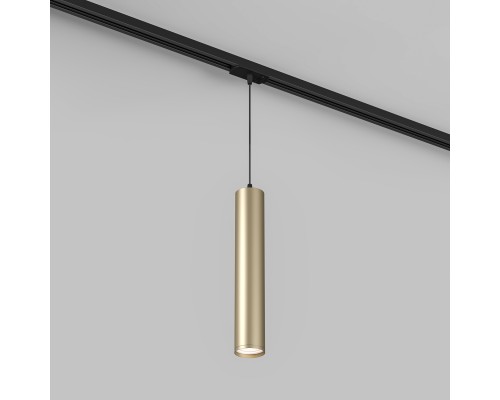 DK6210-BG Трековый светильник IP 20, 15 Вт, GU10, матовое золото с черным, алюминий