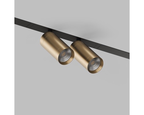 DK8012-BG Акцентный светильник SMART SPOT DOUBLE 2x9W DIM 3000K-6000K, матовое золото с черным