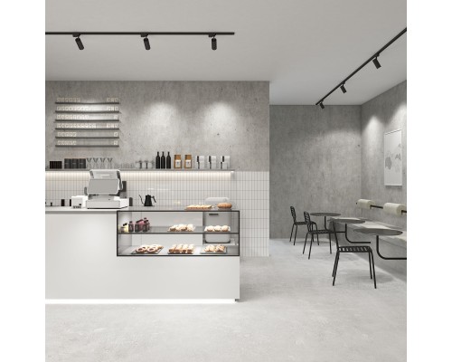 DK6452-BK Трековый светильник SOLID KOPER, 135мм, d60, 220V, LED 4000K, 15W, IP20, черный, алюминий