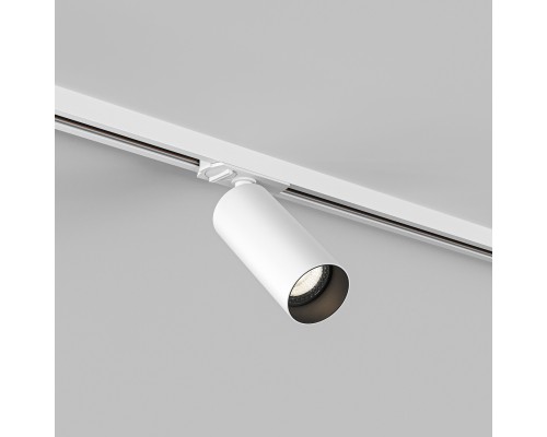 DK6060-BW+WH Трековый светильник IP 20, 15 Вт, GU10, белый с черным, алюминий