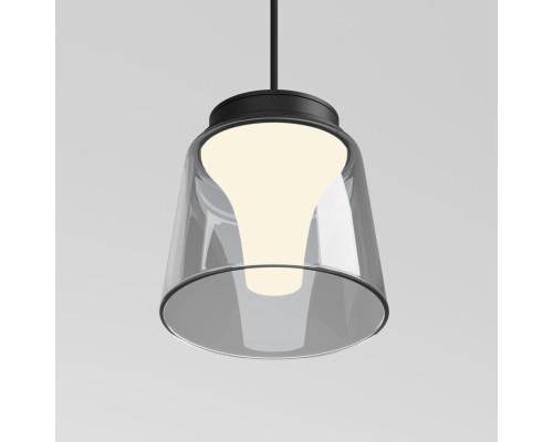 DK5317-BK Светильник для трека Air, серия Hang 3000 со светодиодом, ?90*86mm, 48V DC, 4W, RA?95, 120°, 3000K, IP20, черный, алюминий, стекло, акрил