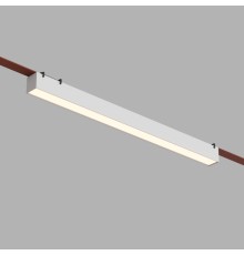 DK5577-WH Cветильник для трека-ремня Belty, серия Linear, со светодиодом, L642*W40*H45мм, 48V DC, 24W, RA90, 120°, 3000K, IP20, белый, алюминий