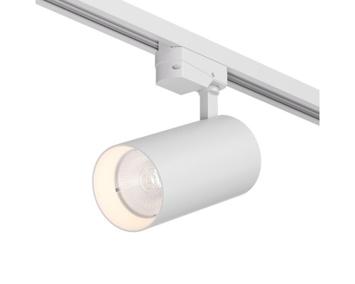 DK6455-WH Трековый светильник SOLID KOPER, 155мм, d80, 220V, LED 3000K, 30W, IP20, белый, алюминий