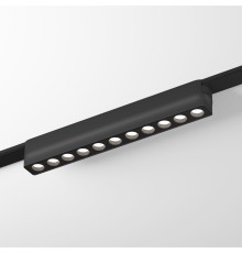 DK5335-BK Светильник для трека Air, серия Grill 4000 со светодиодом, L230*W26*H36мм, 48V DC, 12W, RA?90, 36°, 4000K, IP20, черный, алюминий