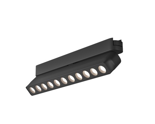 DK5338-BK Светильник для трека Air, серия Grill 4000 со светодиодом, L230*W26*H60мм, 48V DC, 12W, RA?90, 36°, 4000K, IP20, черный, алюминий