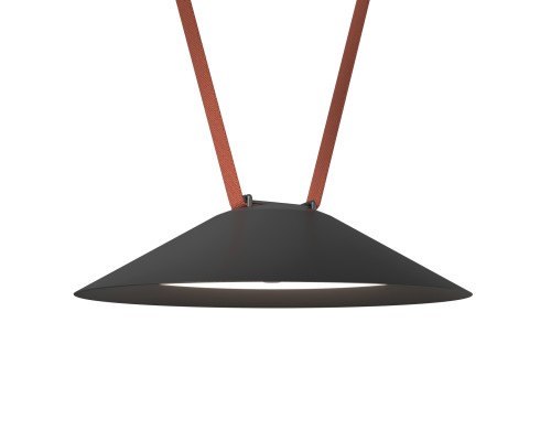 DK5564-BK Cветильник для трека-ремня Belty, серия Flow, со светодиодом, D300*H71мм, 48V DC, 20W, RA90, 120°, 4000K, IP20, черный, алюминий