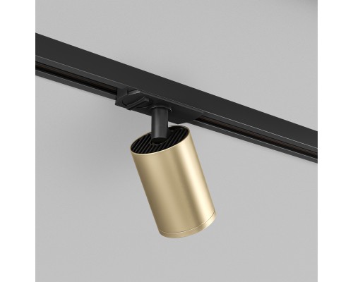DK6201-BG Трековый светильник IP 20, 15 Вт, GU5.3, матовое золото с черным, алюминий