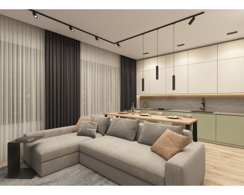 DK6202-BK Трековый светильник IP 20, 15 Вт, GU10, черный, алюминий