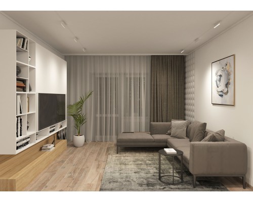 DK8006-WH Акцентный светильник SMART LENS 9W DIM 3000K-6000K белый