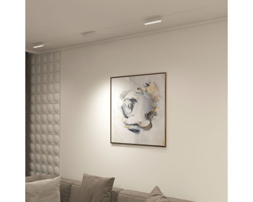 DK8006-WH Акцентный светильник SMART LENS 9W DIM 3000K-6000K белый