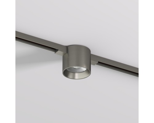 DK5743-DN Светильник для трека SHINE SPOT со светодиодом, D70*H60, 48V DC, 8W, RA?90, 3000K, IP20, темный никель, алюминий