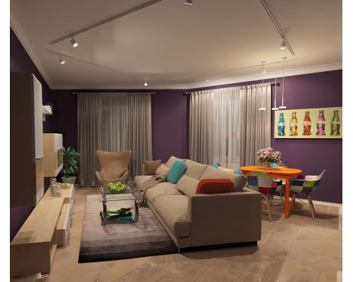 DK6401-WH Трековый светильник IP 20, 5 Вт, LED 3000, белый, алюминий