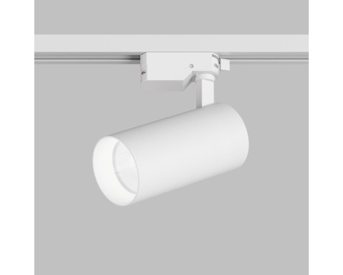 DK6454-WH Трековый светильник SOLID KOPER, 145мм, d70, 220V, LED 4000K, 24W, IP20, белый, алюминий