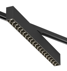 DK6634-BK Поворотный однофазный трековый светильник EDDER со светодиодом L538mm 220V 40W 30° 3000K IP20 черный алюминий