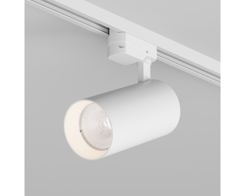 DK6455-WH Трековый светильник SOLID KOPER, 155мм, d80, 220V, LED 3000K, 30W, IP20, белый, алюминий