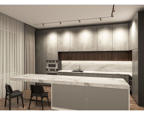 DK8010-BG Акцентный светильник SMART SPOT 9W DIM 3000K-6000K, матовое золото с черным