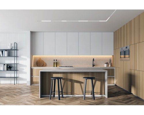 DK8004-CONN-WH Трековый светильник-коннектор SMART LINEAR, IP20, 18W, DIM, 3000K-6000K, белый