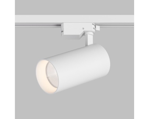 DK6455-WH Трековый светильник SOLID KOPER, 155мм, d80, 220V, LED 3000K, 30W, IP20, белый, алюминий