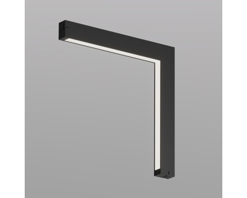 DK8015-BK Угловой трековый светильник SMART LINEAR со светодиодом, L312*312, 220V, 18W, 3000-6000К, IP20, черный, алюминий