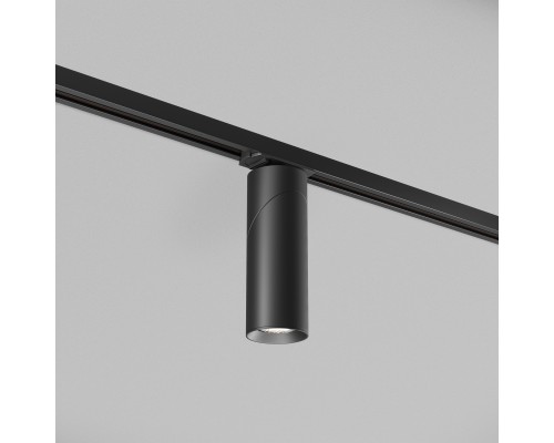 DK6080-BK Трековый светильник IP 20, 15 Вт, GU10, черный, алюминий