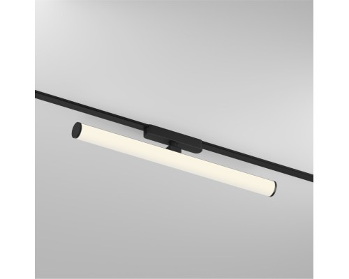 DK5325-BK Светильник для трека Air, серия Ray 3000 со светодиодом, L500*W35*H79mm,?33, 48V DC, 12W, RA?90, 120°, 3000K, IP20, черный, алюминий