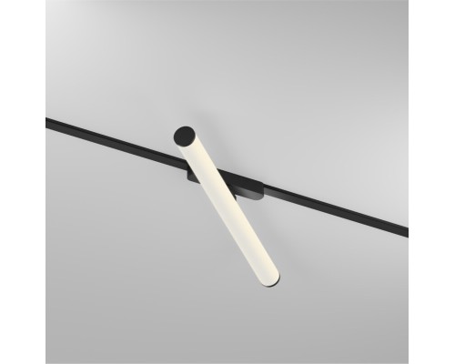 DK5325-BK Светильник для трека Air, серия Ray 3000 со светодиодом, L500*W35*H79mm,?33, 48V DC, 12W, RA?90, 120°, 3000K, IP20, черный, алюминий