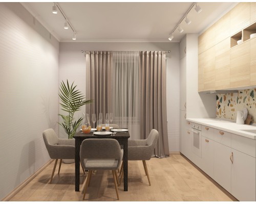 DK6401-WH Трековый светильник IP 20, 5 Вт, LED 3000, белый, алюминий