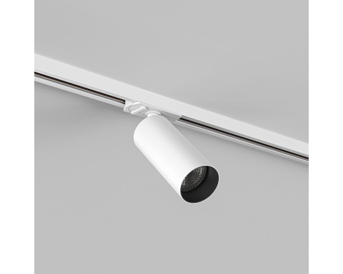 DK6060-BW+WH Трековый светильник IP 20, 15 Вт, GU10, белый с черным, алюминий