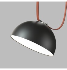 DK5562-BK Cветильник для трека-ремня Belty, серия Flow со светодиодом, D300*H171мм, 48V DC, 28W, RA90, 120°, 4000K, IP20, черный, алюминий