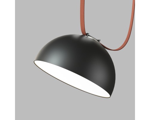 DK5562-BK Cветильник для трека-ремня Belty, серия Flow со светодиодом, D300*H171мм, 48V DC, 28W, RA90, 120°, 4000K, IP20, черный, алюминий