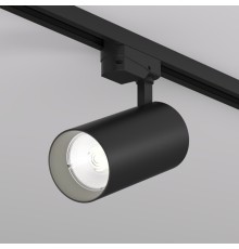 DK6456-BK Трековый светильник SOLID KOPER, 155мм, d80, 220V, LED 4000K, 30W, IP20, черный, алюминий