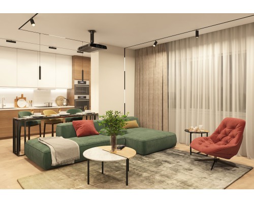 DK8008-BK Подвесной светильник SMART SPOT 9W DIM 2700K-6000K черный