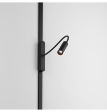 DK5313-BK Светильник для трека Air, серия Spot 3000 со светодиодом, ?26*495мм, 48V DC, 2W, RA?90, 24°, 3000K, IP20, черный, алюминий