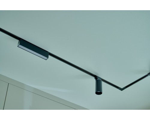 DK6430-BK Трековый светильник IP 20, 10 Вт, LED 3000, черный, алюминий